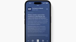 Apple Podcasts transcription